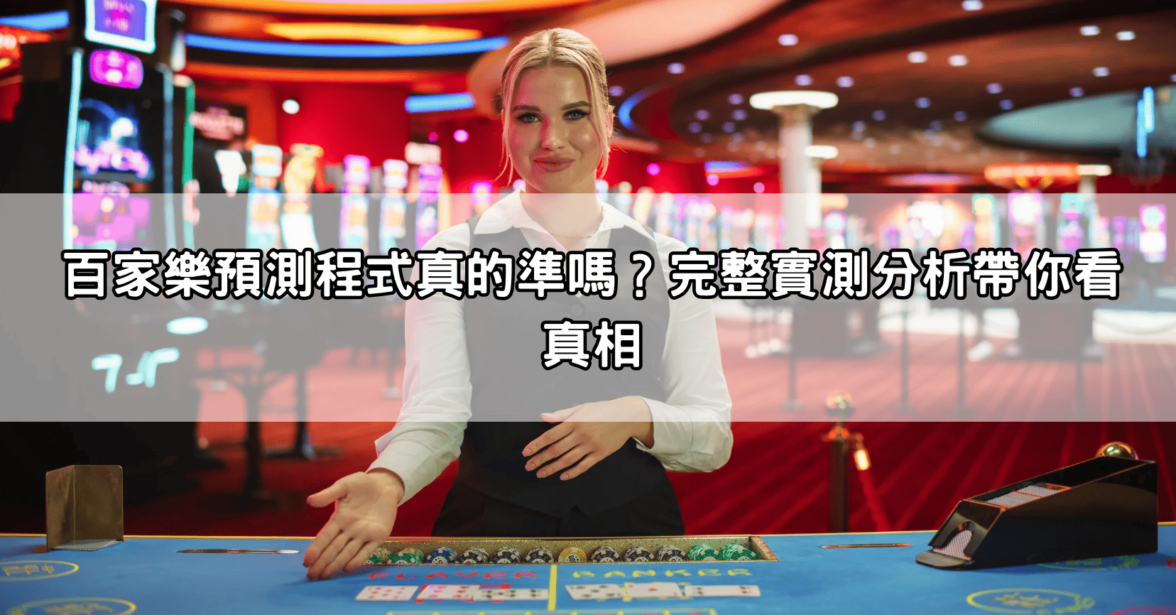 百家樂預測程式真的準嗎?完整實測分析帶你看真相